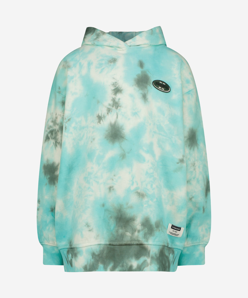 <span data-mce-fragment="1"><strong>Details:</strong>&nbsp;</span>Stay cozy and stylish with our Muco Hoody Tie Dye Island Blue. Made with ribbed arm cuffs and waistband for a comfortable fit. This hooded sweater tie dyed in island blue adds a fun and unique touch to your wardrobe. Perfect for any casual or active occasion.&nbsp;<br><span data-mce-fragment="1"></span><strong>Color:</strong> &nbsp;Island blue&nbsp;<br><strong>Composition: </strong> 100% Cotton &nbsp;