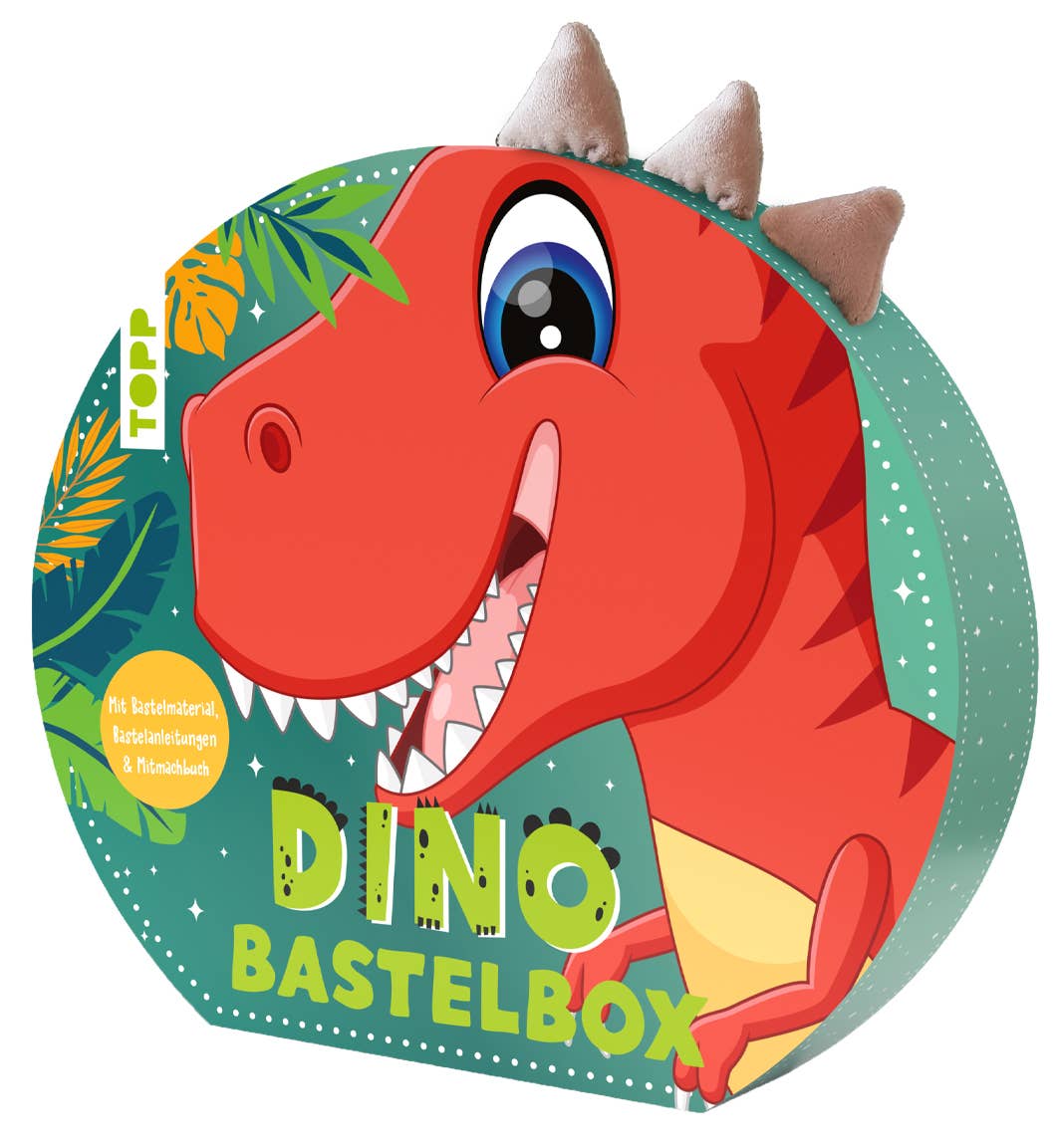 Dinosaur craft box With instructions, craft materials