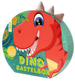 Dinosaur craft box With instructions, craft materials