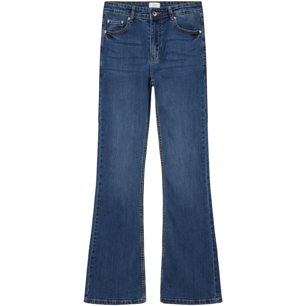 GRUNT Girls GRTexas Low Flare Blue Jeans Flared