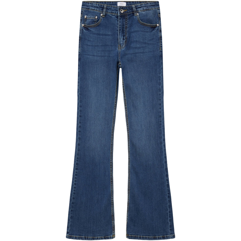GRUNT Girls GRTexas Low Flare Blue Jeans Flared