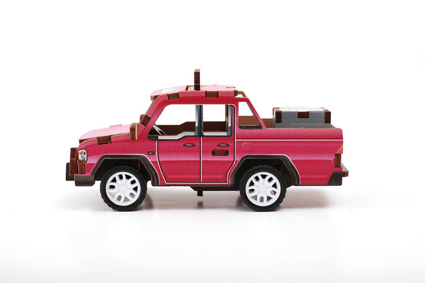 3D WOOD MODEL PICKUP VEHICLE