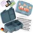 BEARFOOT Bento Box COMPACT Lunch Box 1000ml Kids