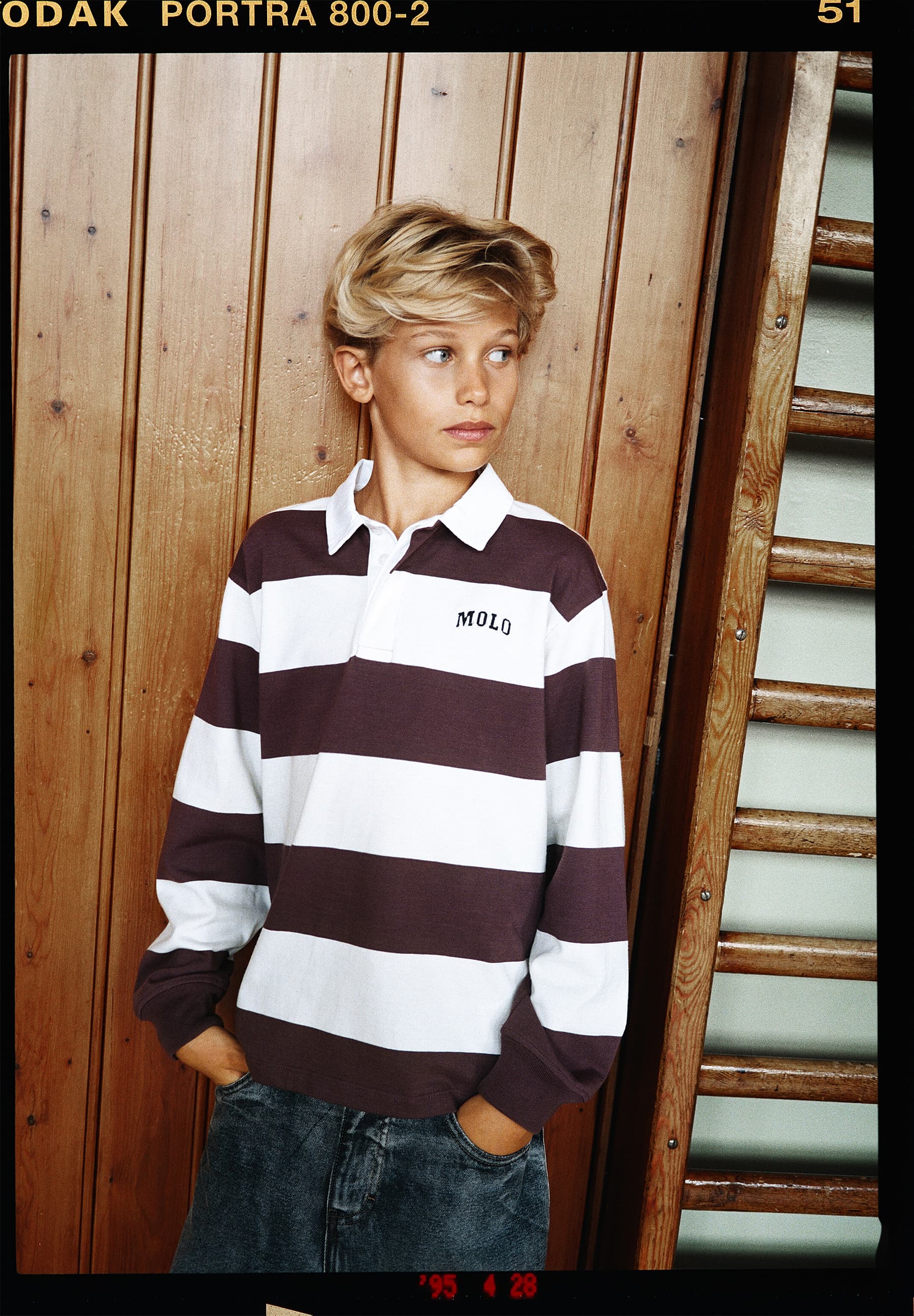MOLO Relz T-shirts Long sleeves Day Stripe