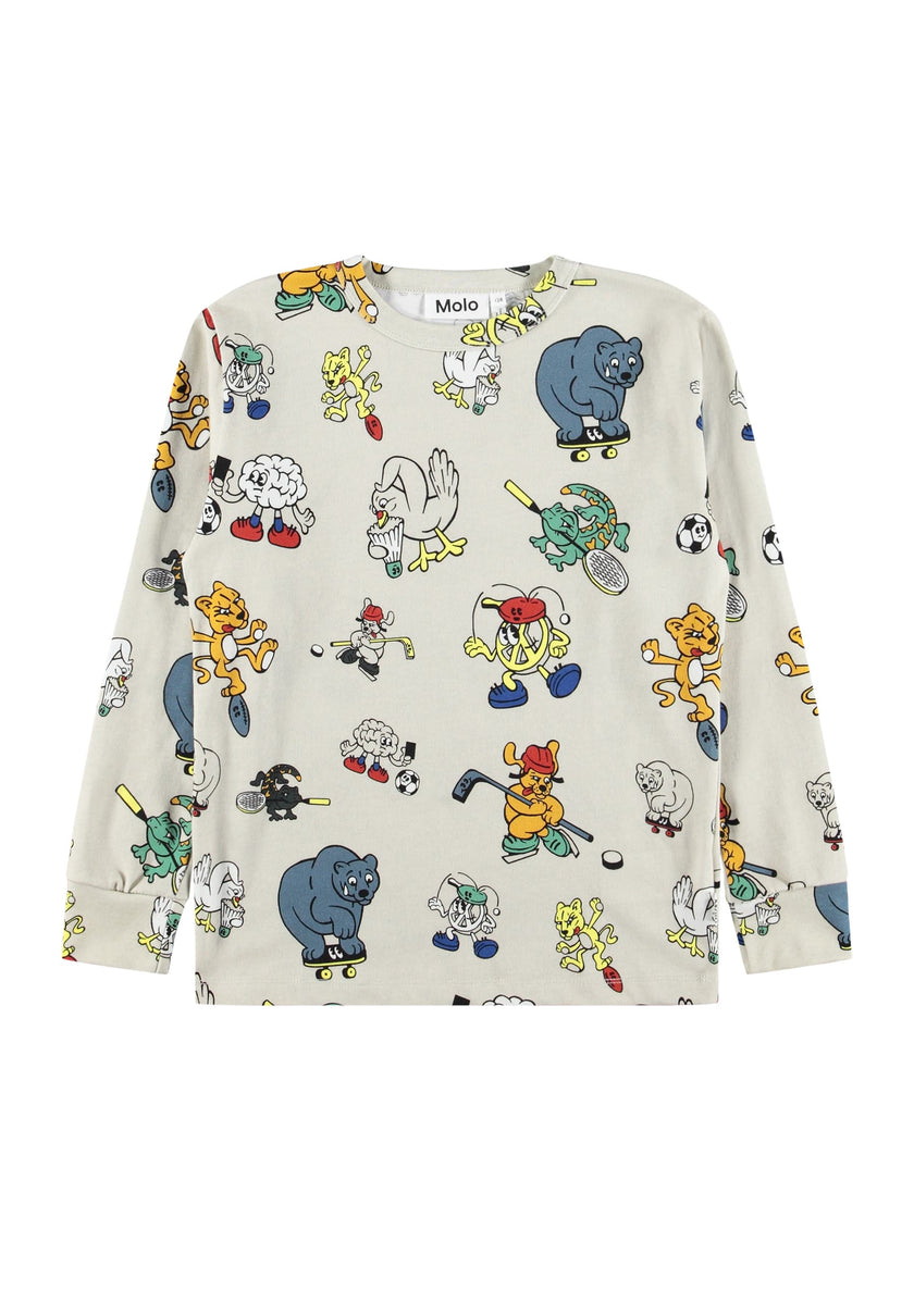 MOLO Rill T-shirts Long sleeves Curious Pals