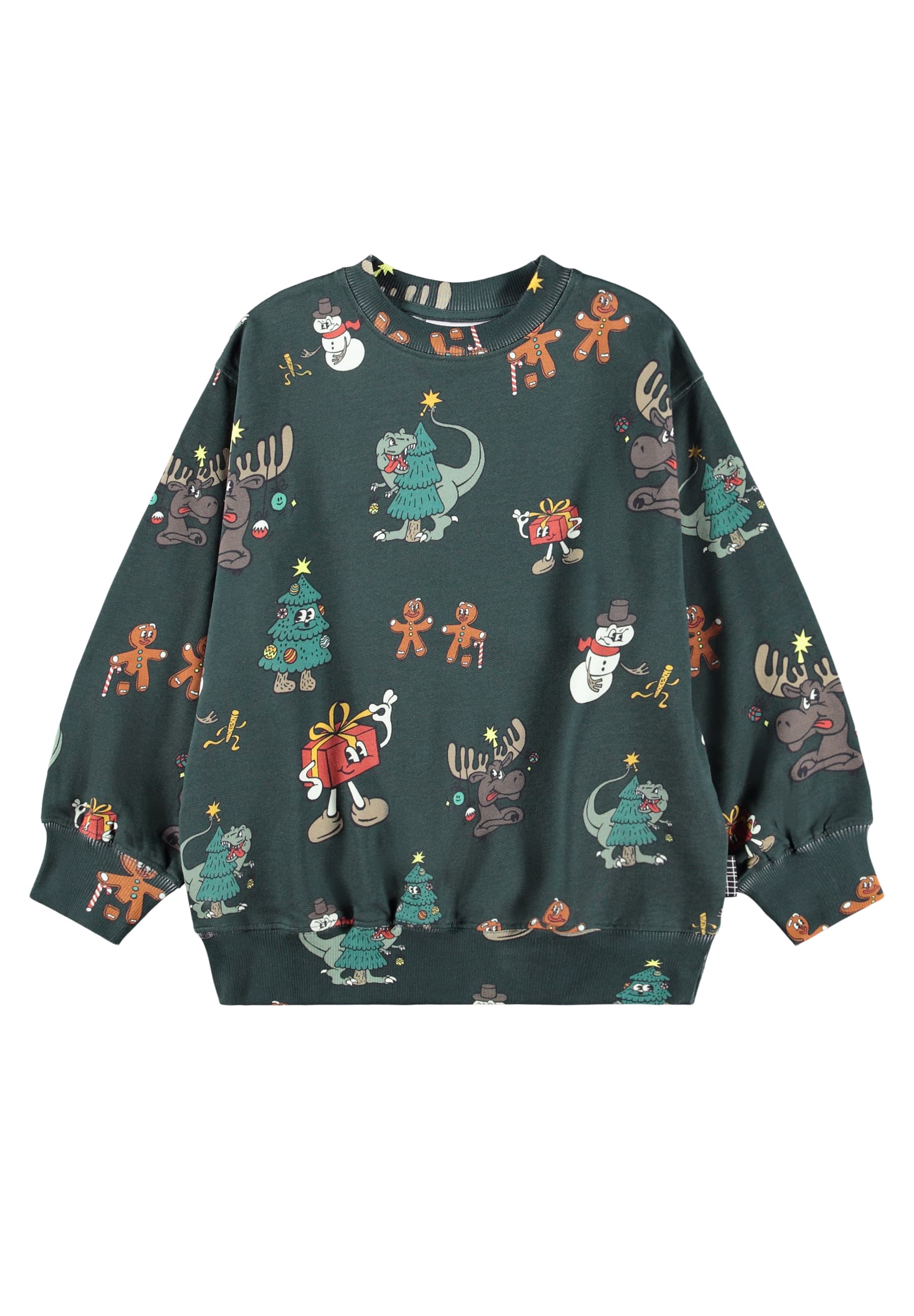 MOLO Monti Sweat Shirt Cartoony Xmas