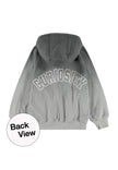 MOLO Mic Hoodie Storm Grey Dip Dye