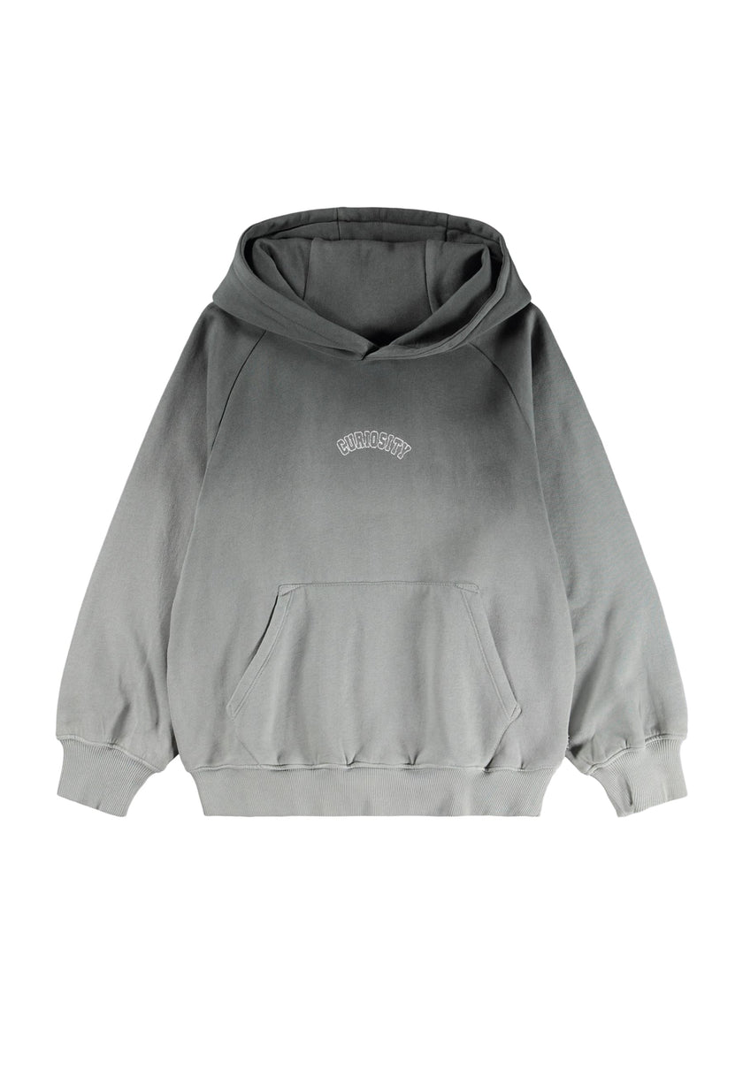 MOLO Mic Hoodie Storm Grey Dip Dye