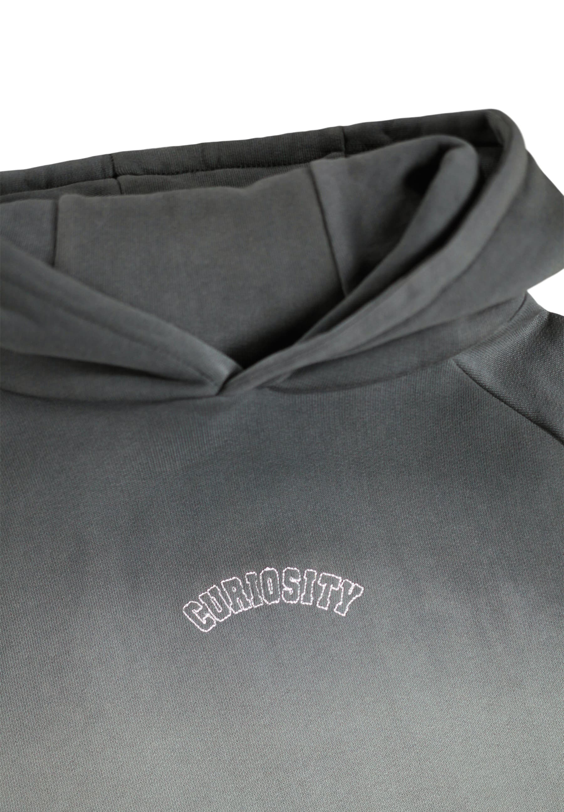 MOLO Mic Hoodie Storm Grey Dip Dye