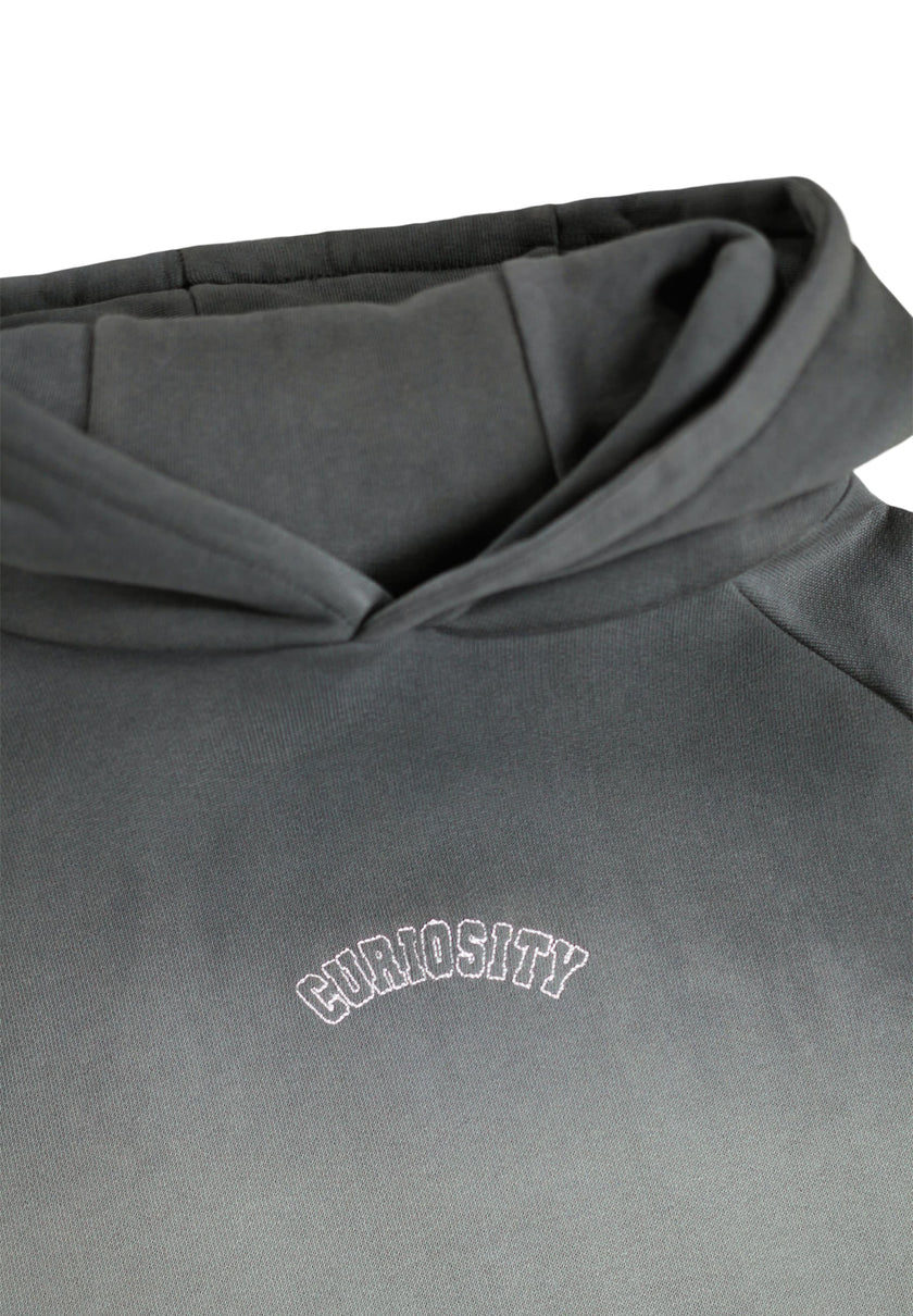 MOLO Mic Hoodie Storm Grey Dip Dye