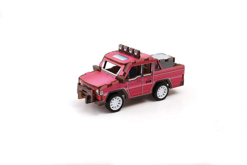 3D WOOD MODEL PICKUP VEHICLE
