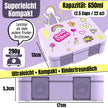 BEARFOOT Bento Box COMPACT Lunch Box 1000ml Kids