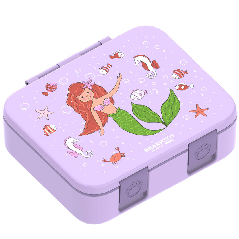 BEARFOOT Bento Box COMPACT Lunch Box 1000ml Kids