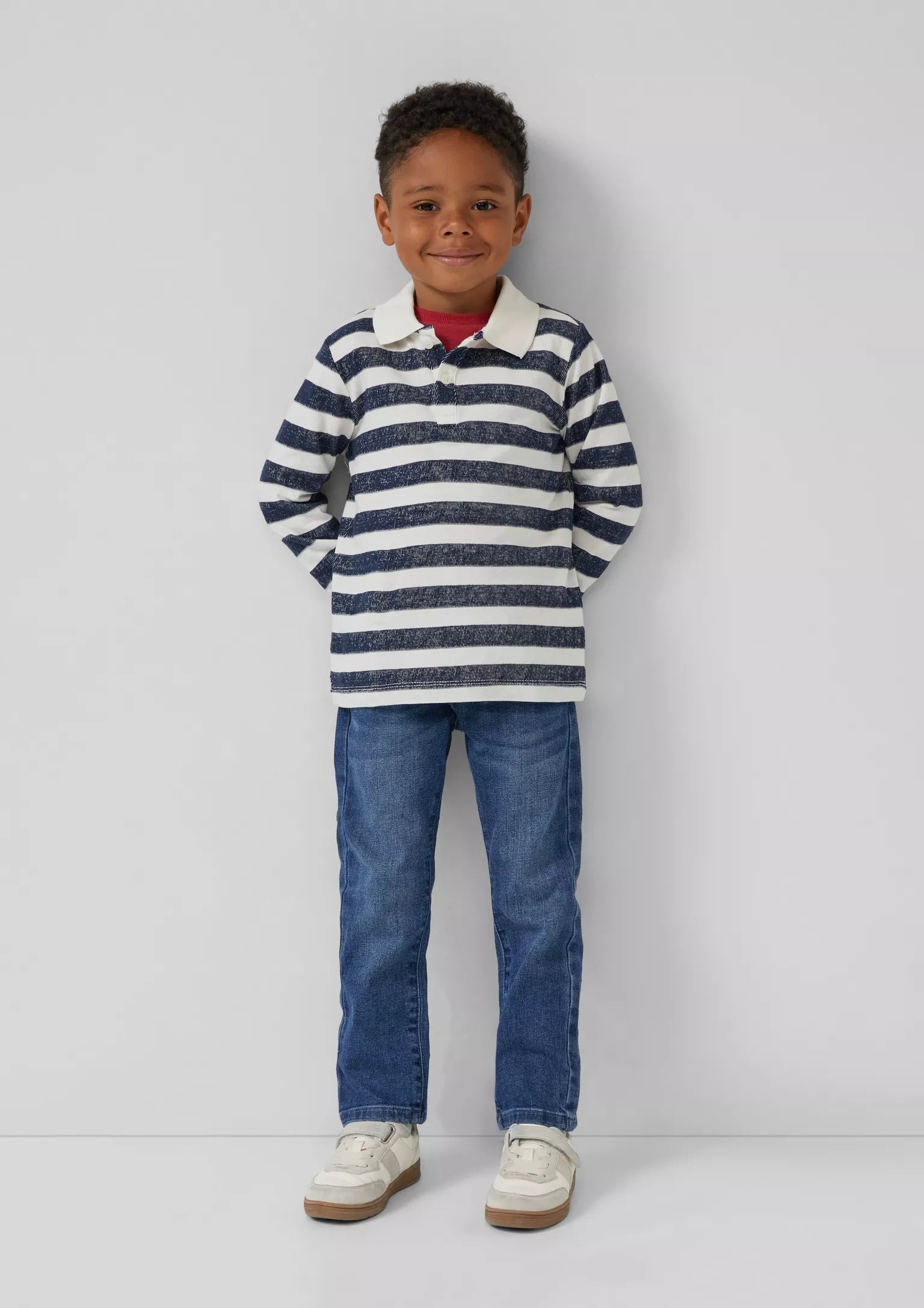 S.OLIVER Boys Blue Denim Trousers Regular