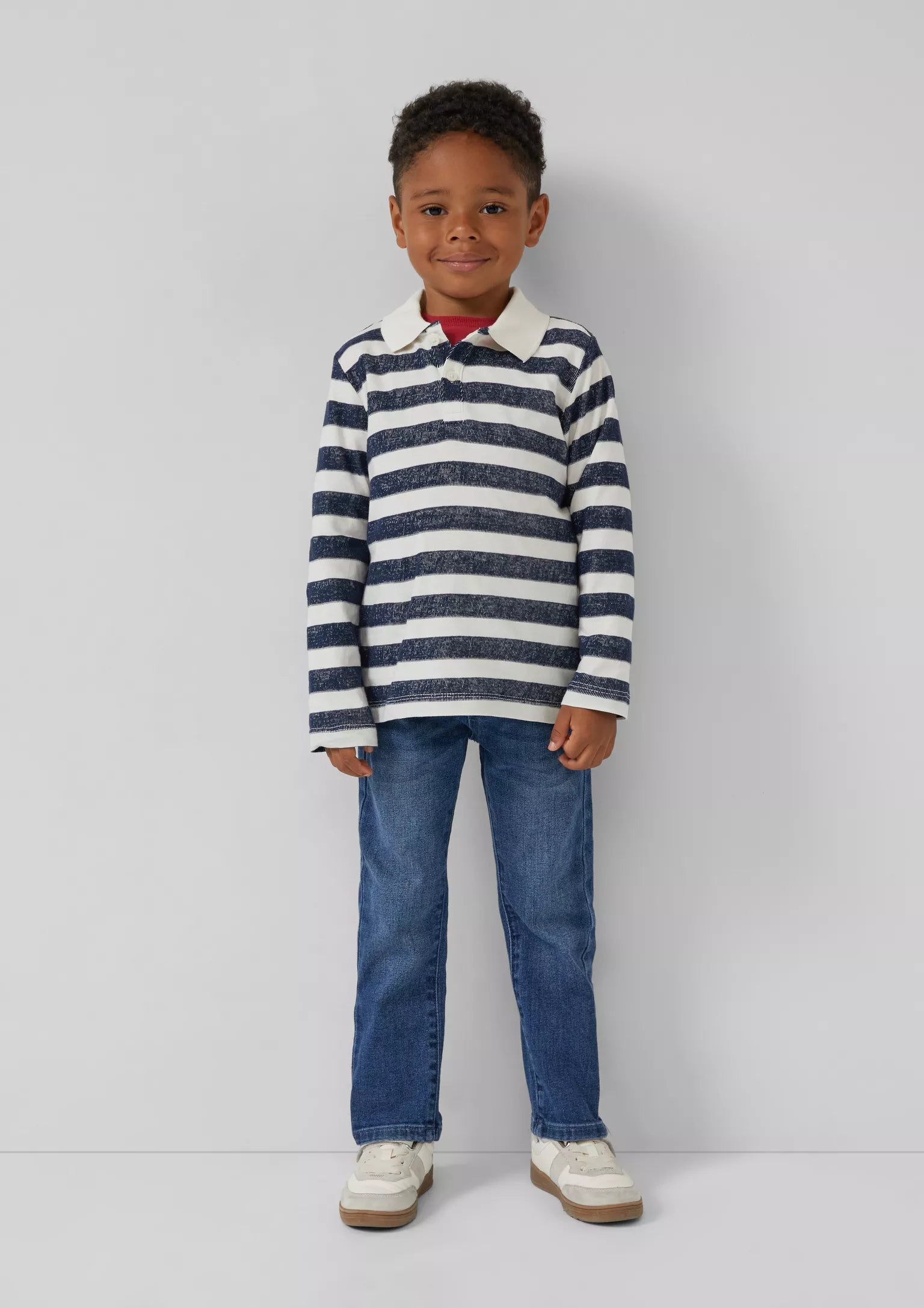 S.OLIVER Boys Blue Denim Trousers Regular