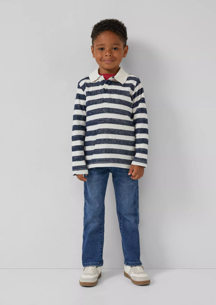 S.OLIVER Boys Blue Denim Trousers Regular