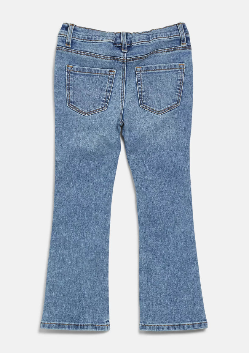 S.OLIVER Girls Blue Denim Trousers