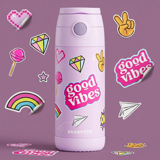 BEARFOOT Thermo Water Bottle Mermaid 350 ml Kids | Beetles & Bugs