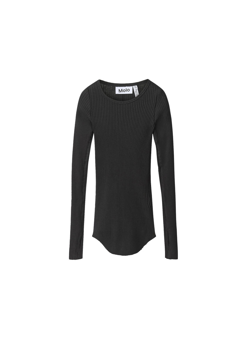 MOLO Rochelle T-shirts Long sleeves Black