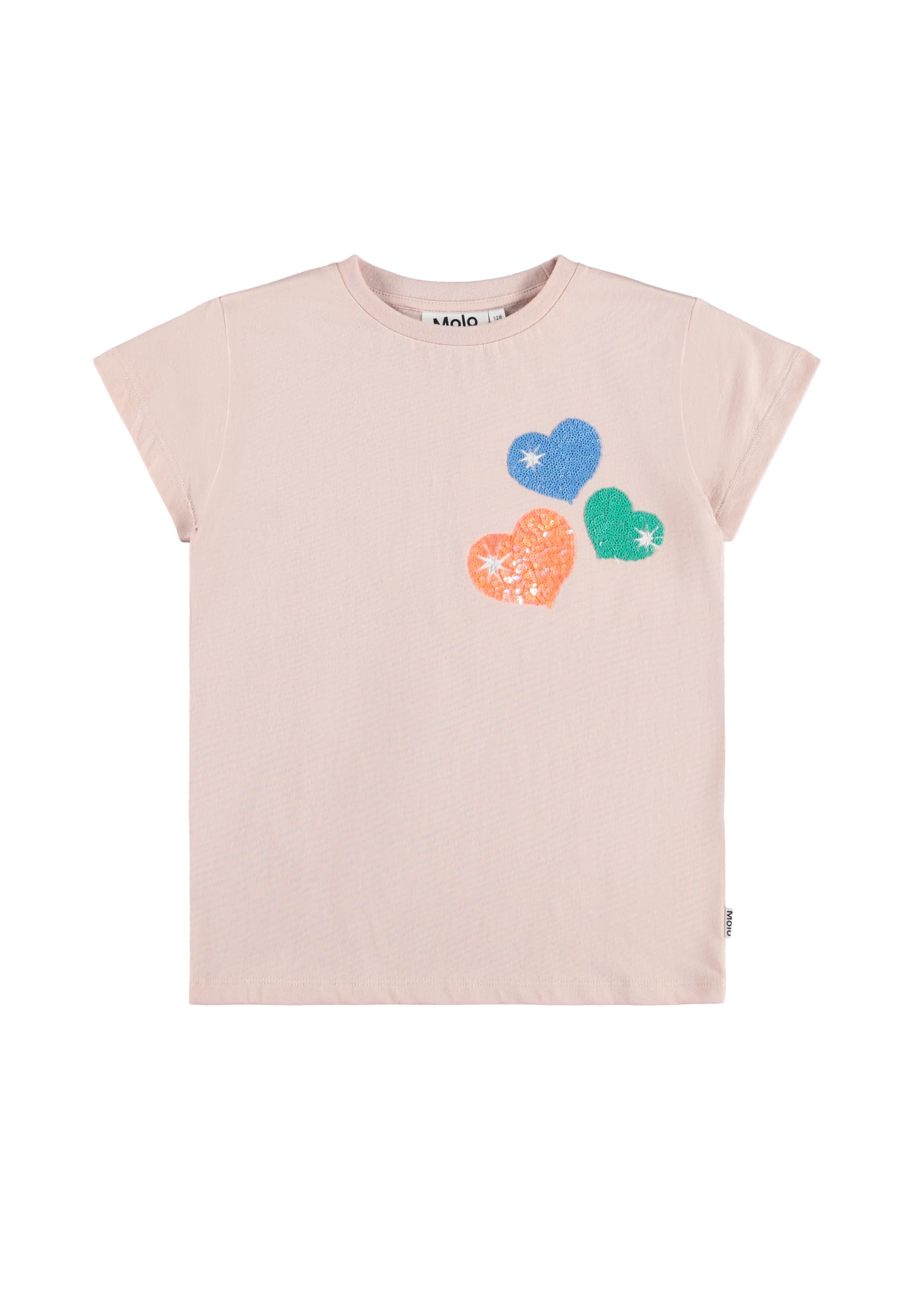 MOLO Ranva T-shirts Short sleeves Petal Blush