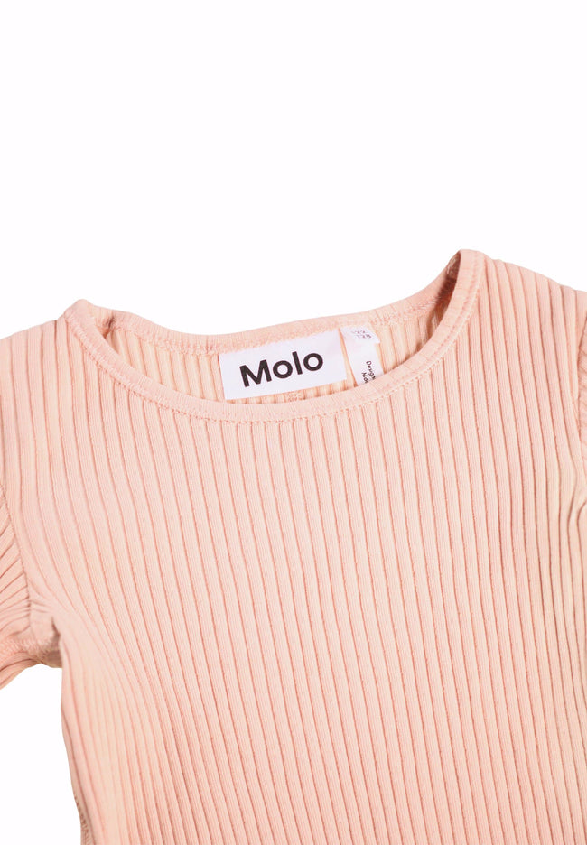 MOLO Rochelle T-shirt Long sleeve Petal Blush