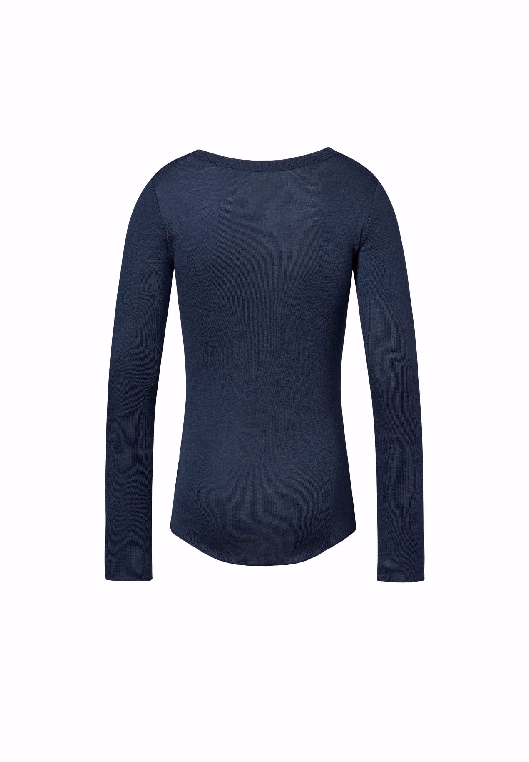 MOLO Rihanna Wool T-shirt Long sleeves Navy