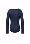 MOLO Rihanna Wool T-shirt Long sleeves Navy