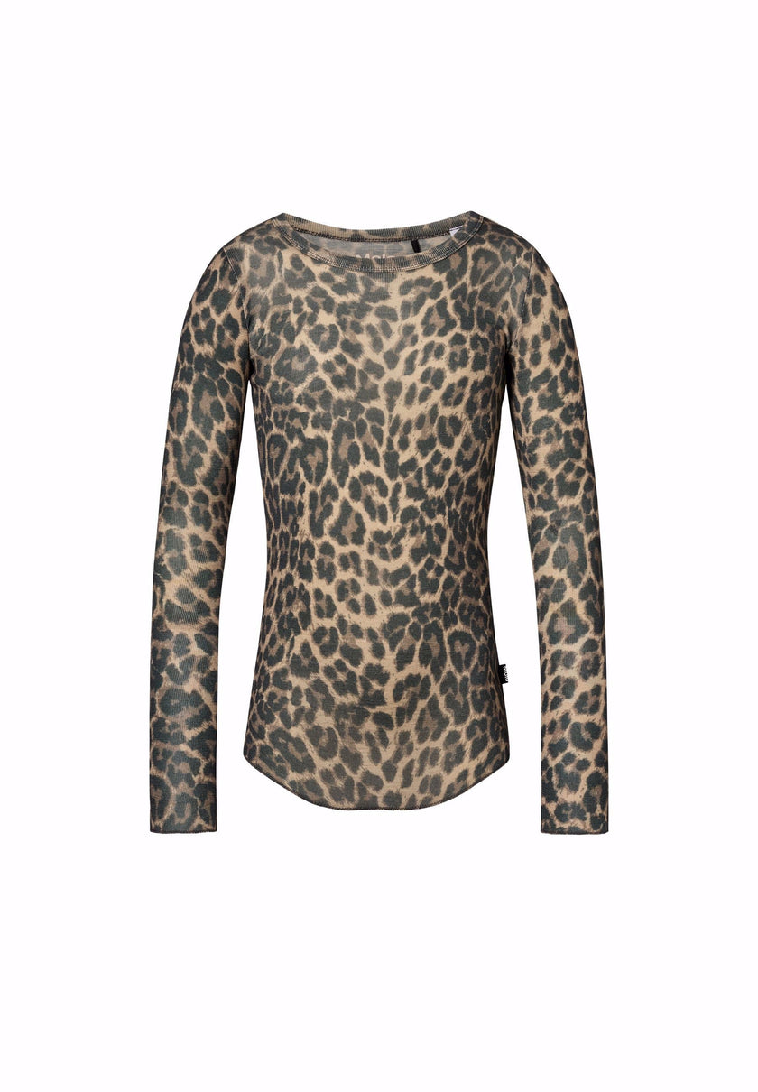 MOLO Rihanna Wool T-shirt Long sleeve Brushed Leo