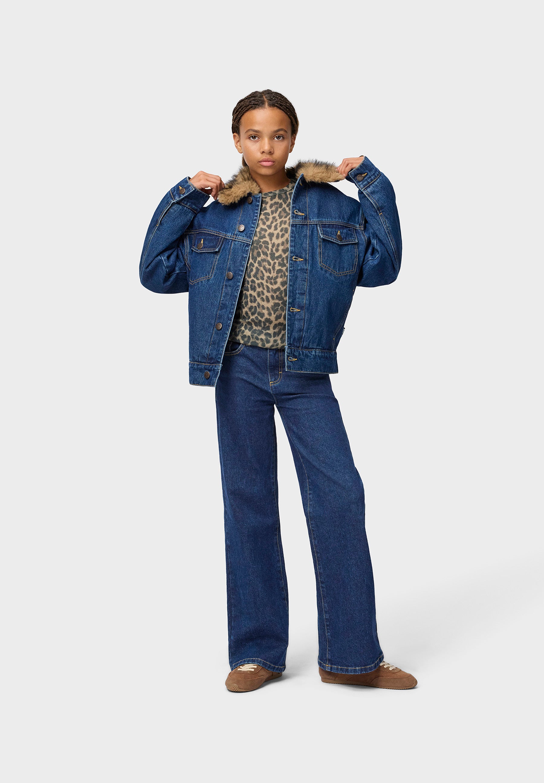 MOLO Rihanna Wool T-shirt Long sleeve Brushed Leo