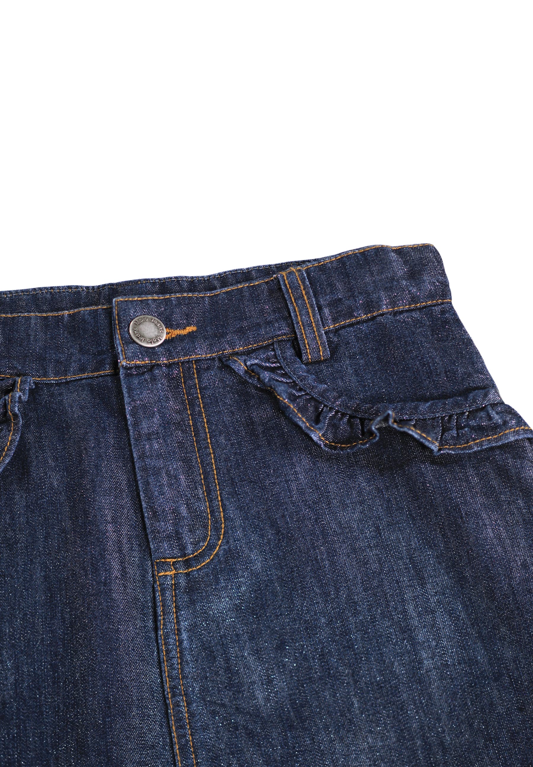 MOLO Berit Skirt Mid Blue Glitter