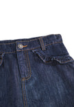 MOLO Berit Skirt Mid Blue Glitter