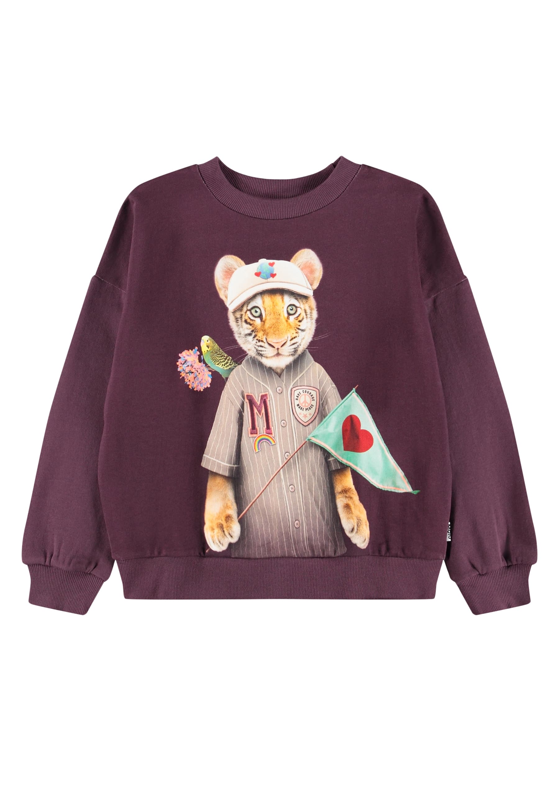 MOLO Maxi Sweater shirt Sporty Tiger