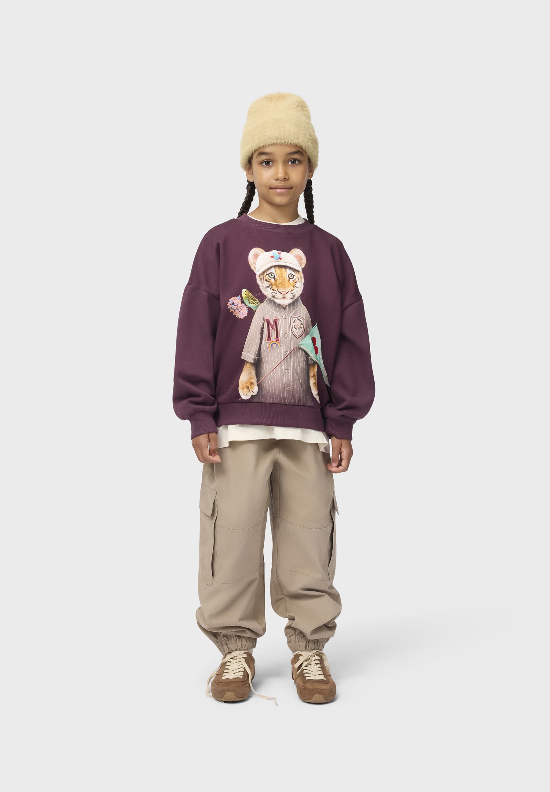 MOLO Maxi Sweater shirt Sporty Tiger