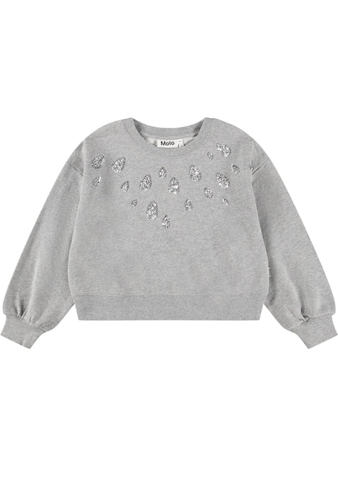 MOLO Miki Sweat Grey Melange