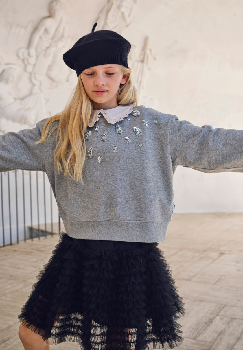 MOLO Miki Sweat Grey Melange