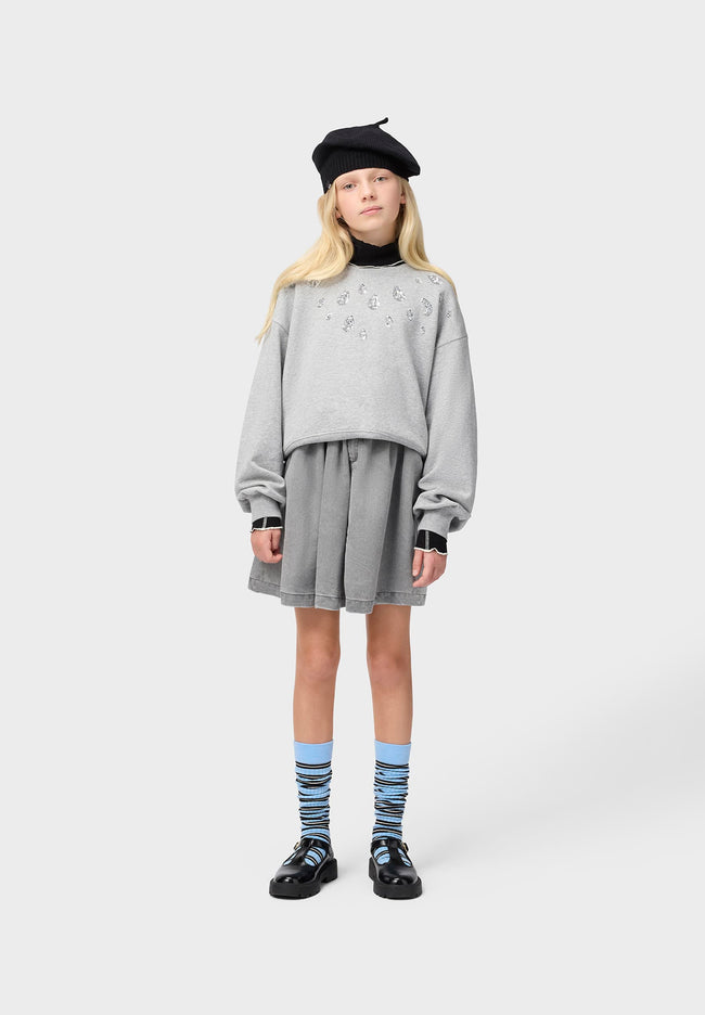 MOLO Miki Sweat Grey Melange