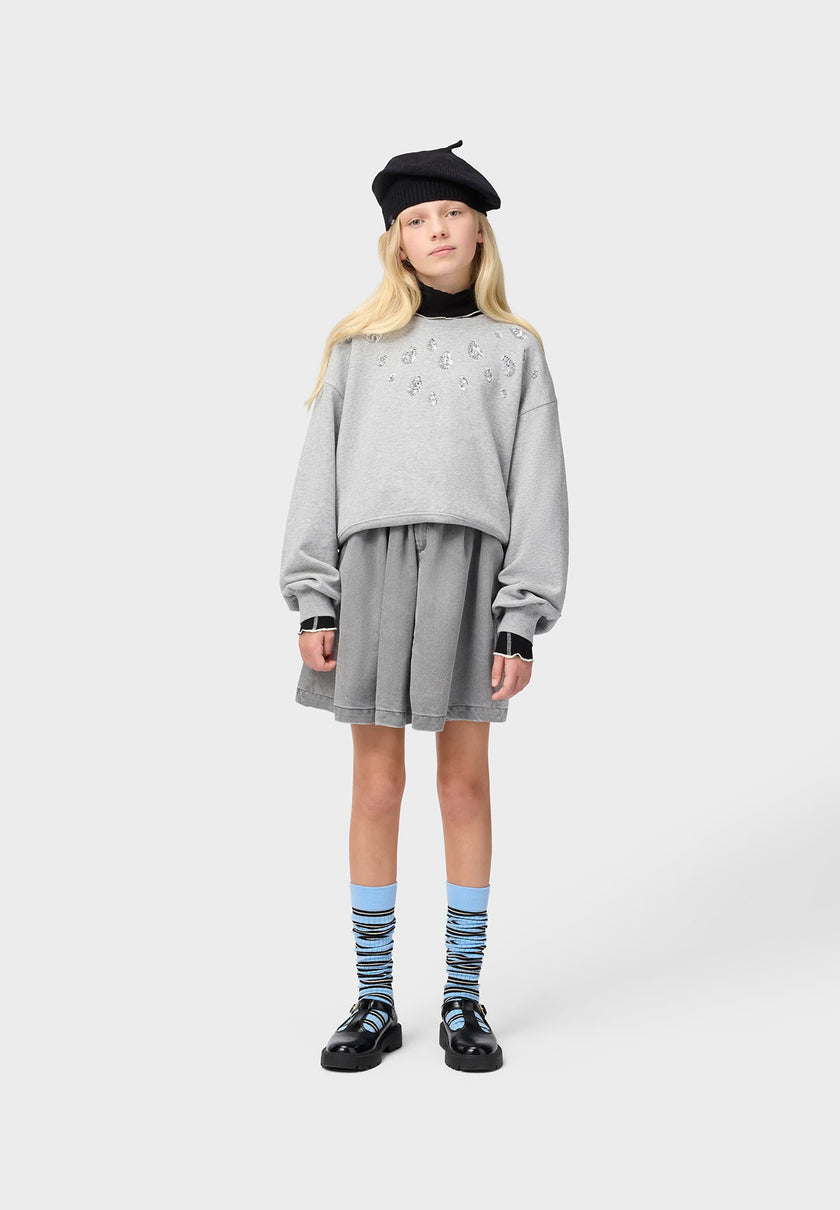MOLO Miki Sweat Grey Melange