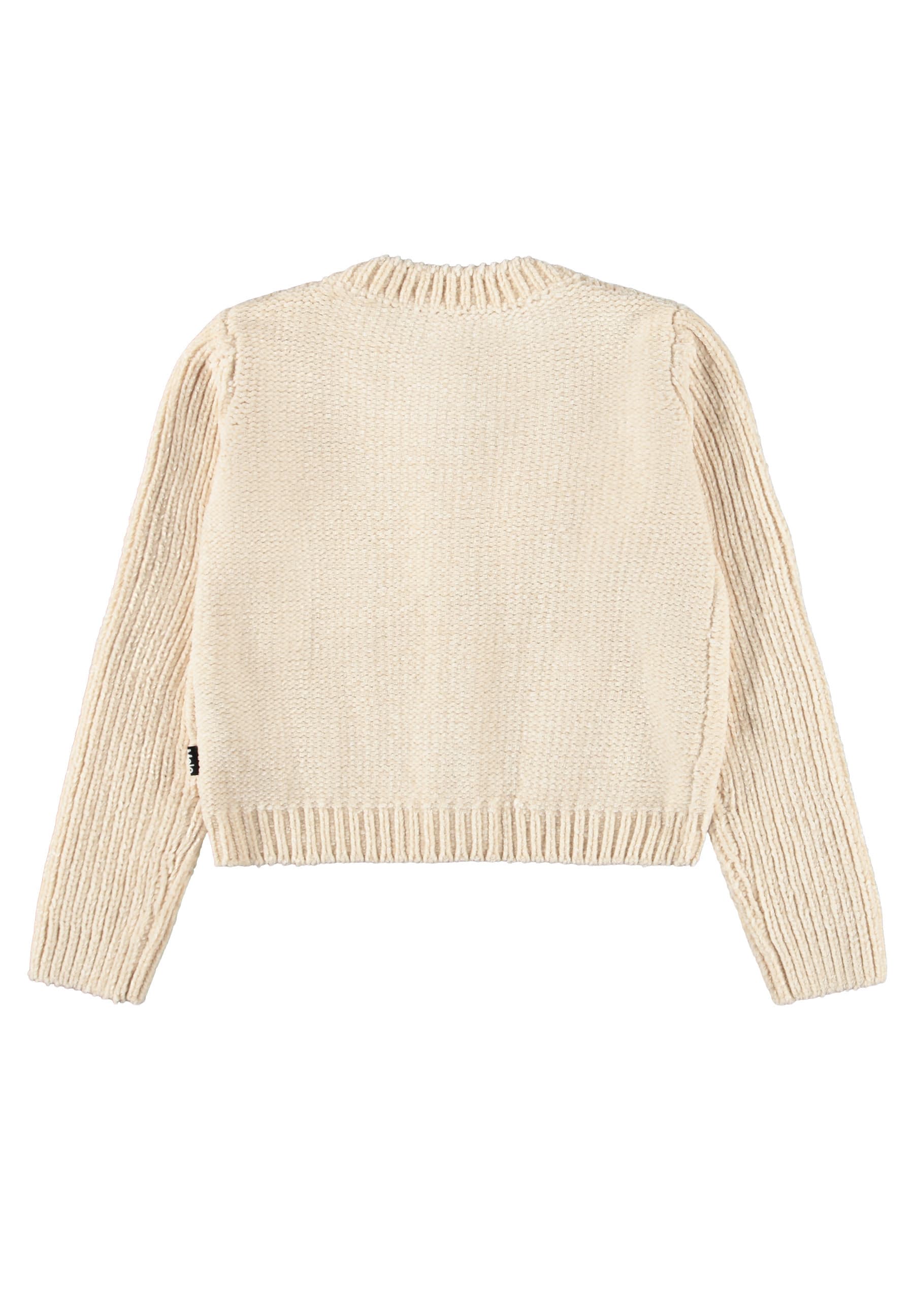 MOLO Gilah Cardigan Pearled Ivory