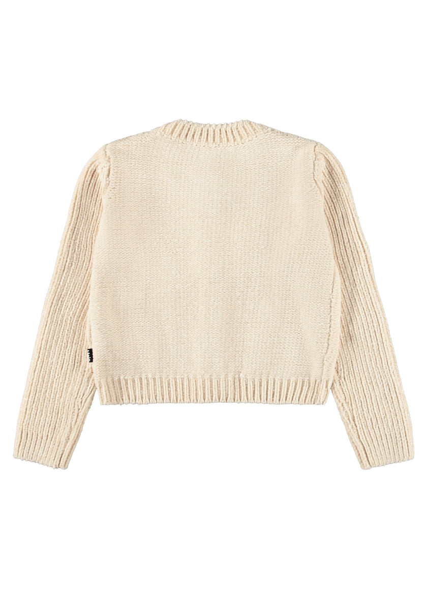 MOLO Gilah Cardigan Pearled Ivory