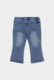 BOBOLI Girls Jersey Jeans -BCI Blue