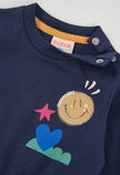 BOBOLI Girls Dress -BCI Navy