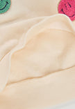 BOBOLI Girls Fleece Sweatshirt -BCI Ecru