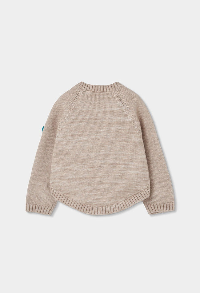 BOBOLI Girls Sweater Camel
