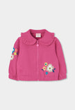 BOBOLI Girls Fleece Jacket -BCI Fuchsia
