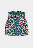 BOBOLI Girls Floral Fleece Jacket -BCI Printed