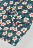 BOBOLI Girls Floral Fleece Jacket -BCI Printed
