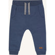 Hust & Claire Boys Jogging Trousers HCGeorgey Solid Brushed Vintage Indigo