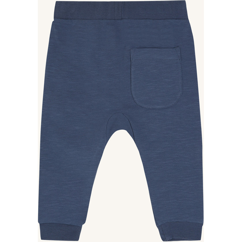 Hust & Claire Boys Jogging Trousers HCGeorgey Solid Brushed Vintage Indigo