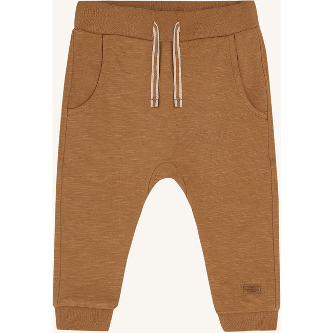 Hust & Claire Boys Jogging Trousers HCGeorgey Solid Brushed Chipmunk