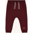Hust & Claire Boys Jogging Trousers HCGeorgey Solid Brushed Red Chocolate